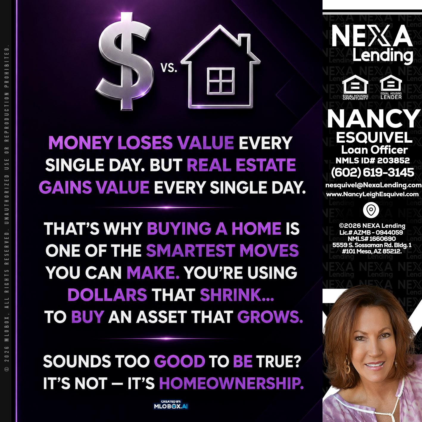 MONEY LOSES - Nancy Esquivel -Loan Officer