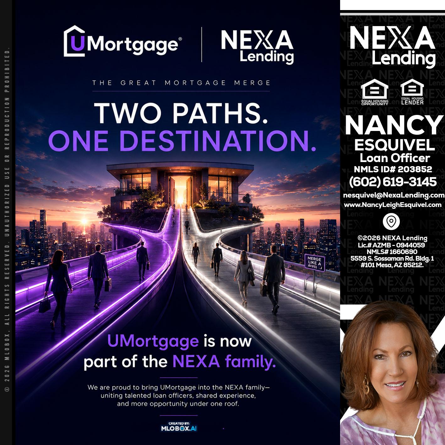 two path - Nancy Esquivel -Loan Officer