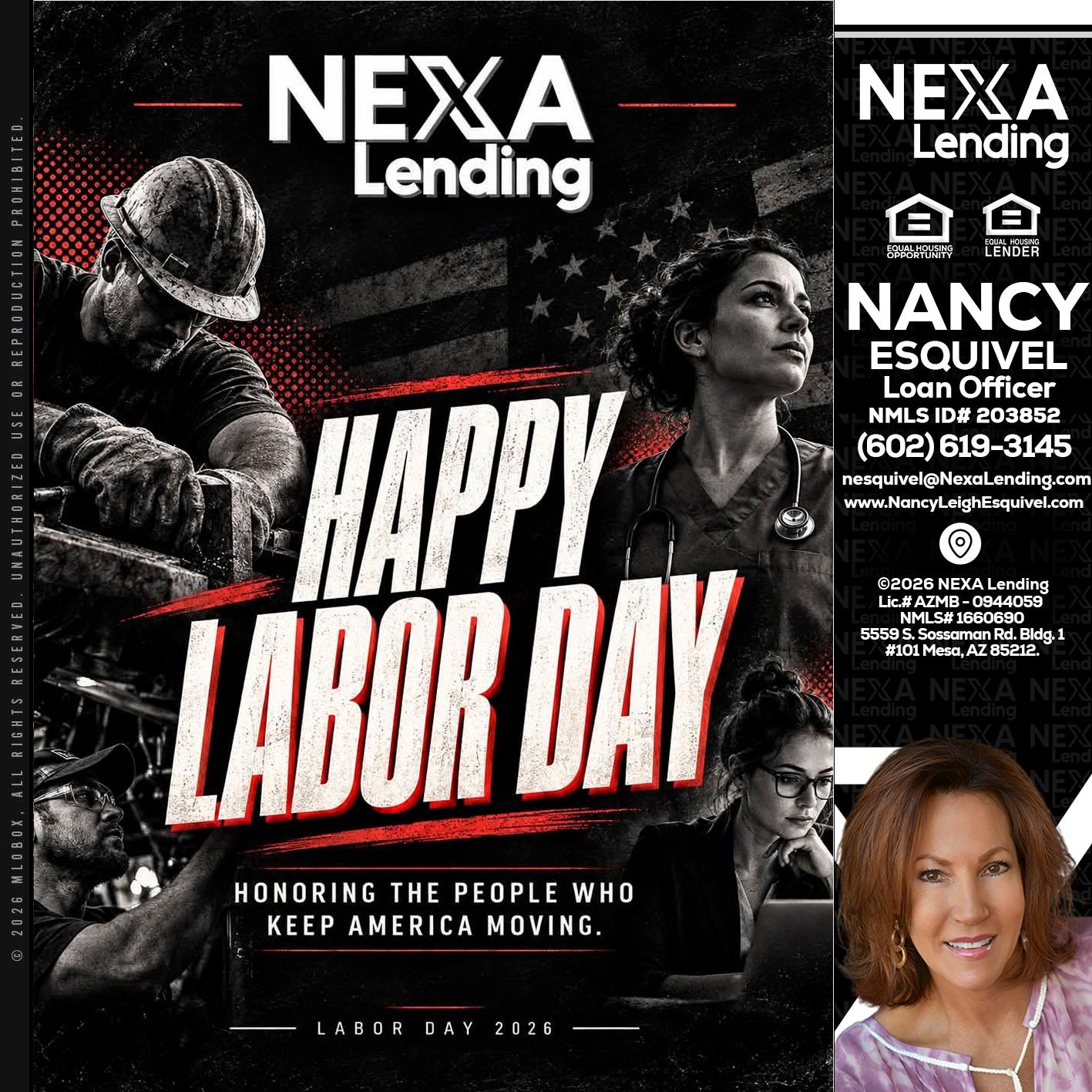 LABOR DAY - Nancy Esquivel -Loan Officer