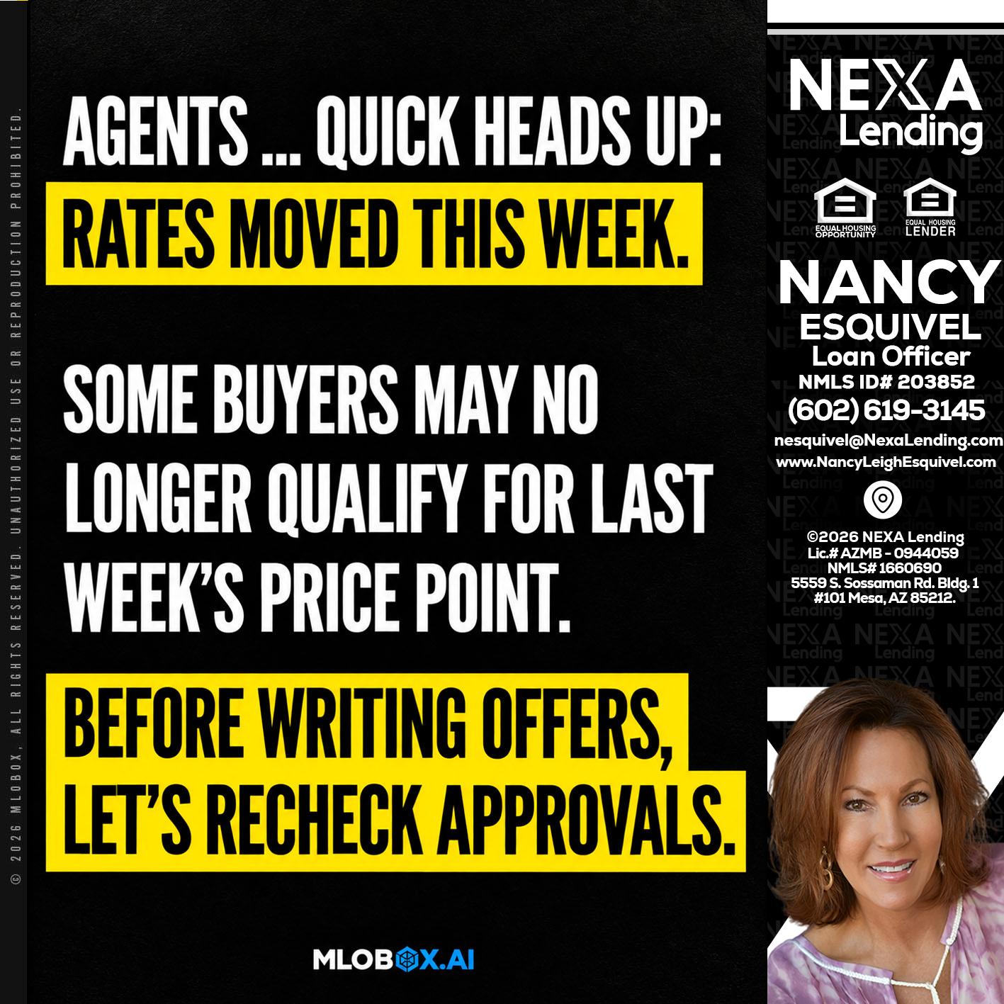 AGENTS QUICK - Nancy Esquivel -Loan Officer